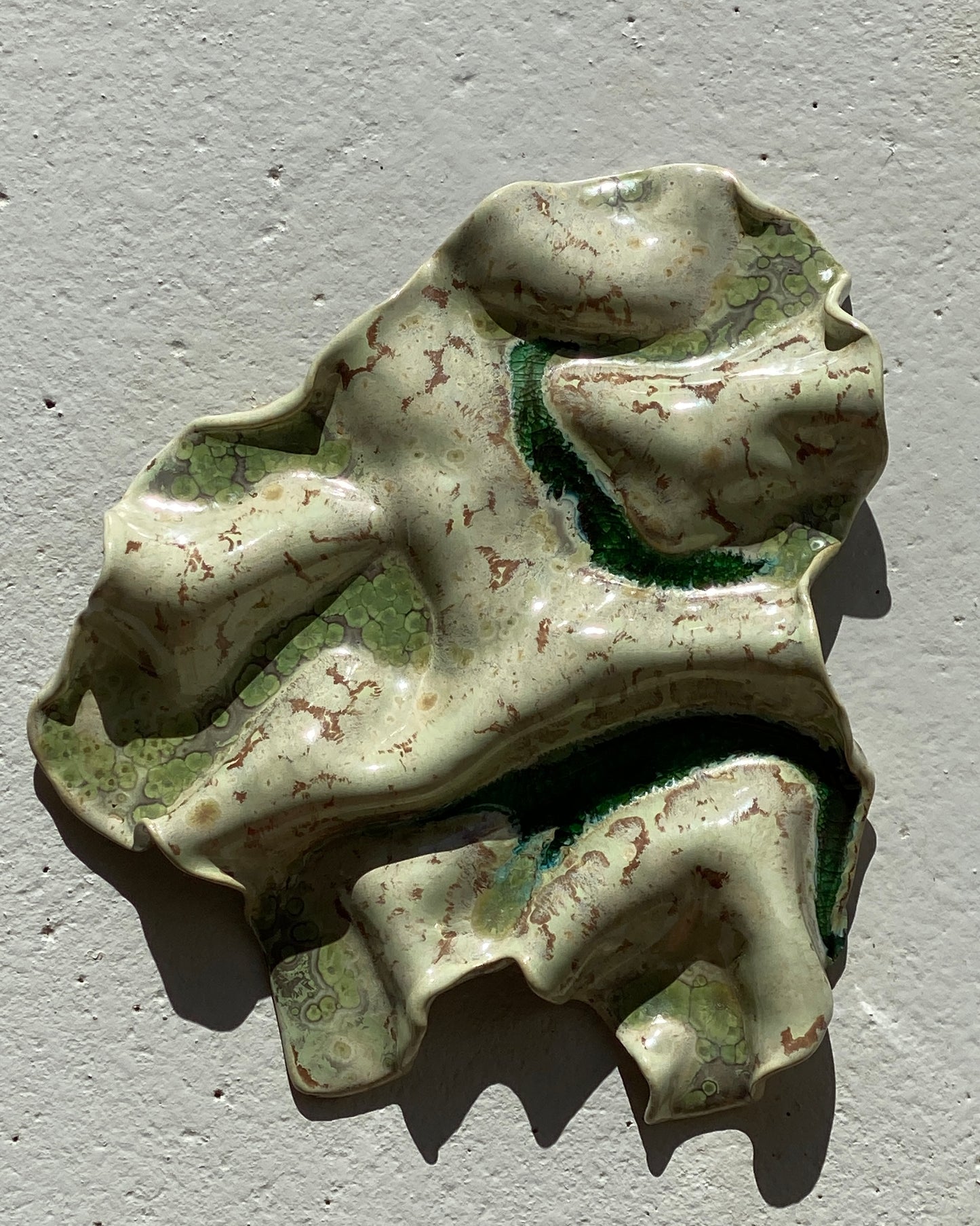 Vægkunst - Green Glass