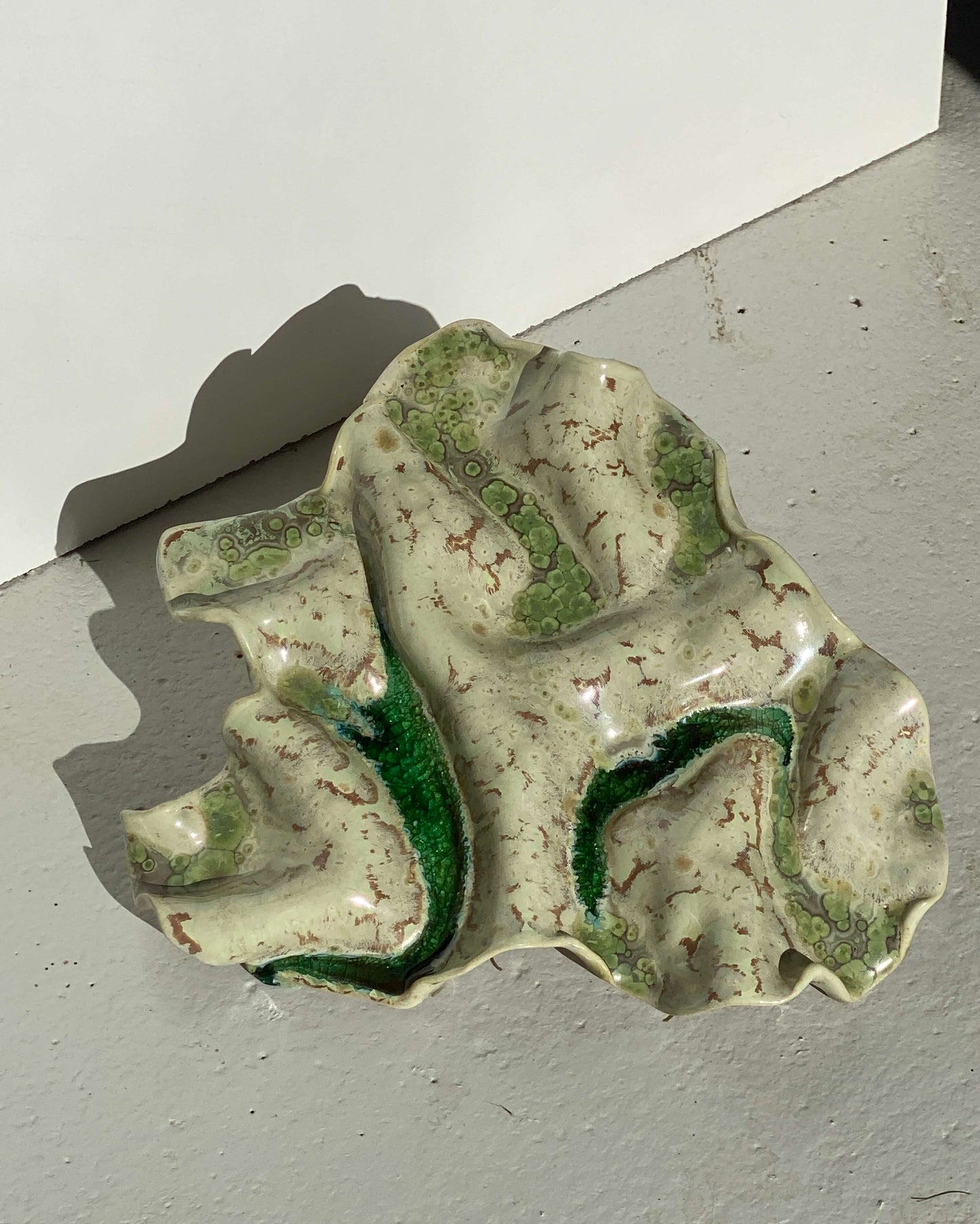 Vægkunst - Green Glass
