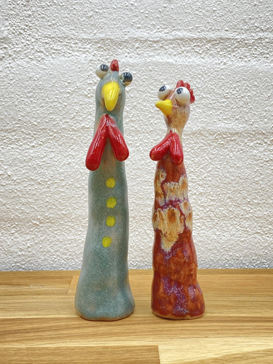 Hønserier - Betty og Bjarne - Keramikbyh