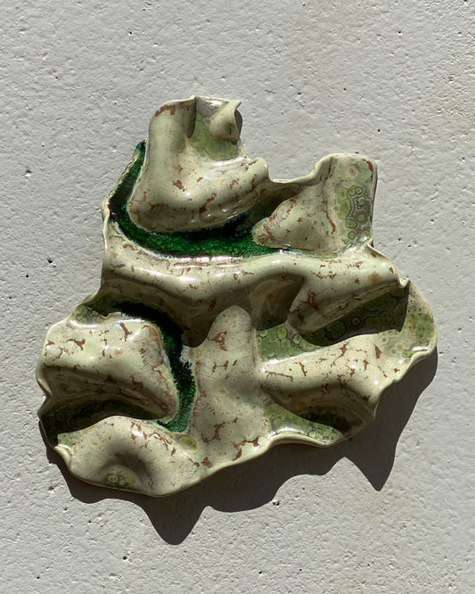 Vægkunst - Green Glass