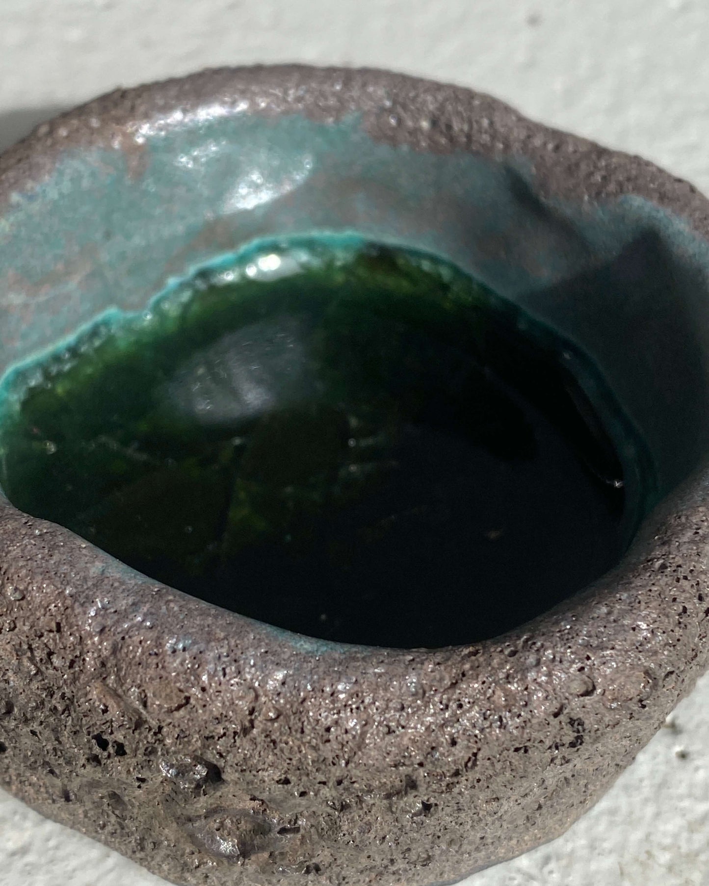 Saltkar - Mørk Magma, Green Glass