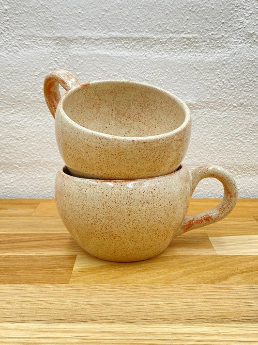 Kop - Antik creme - Keramikbyh